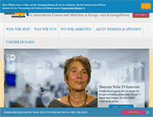 Tablet Screenshot of medicamondiale.org